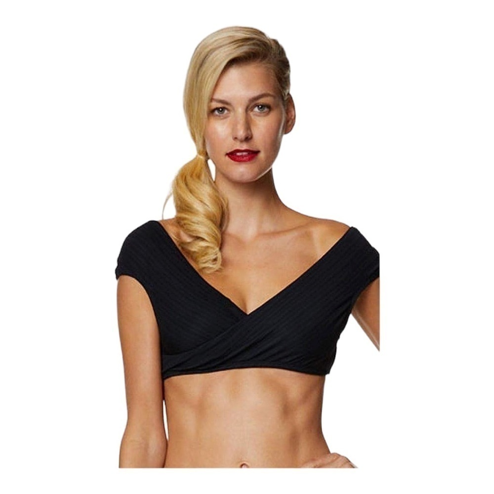 TAHARI Standard Wrap Bra Swimsuit Top NWOT